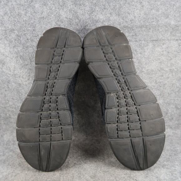 Skechers Shoes Mens 11 Casual Slip On Sneakers Comfort Walking Relaxed Fit Black main image 15
